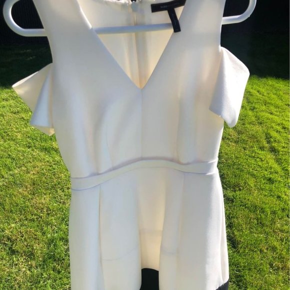 BCBG White Cocktail Dress in white (worn twice) - Picture 4 of 4